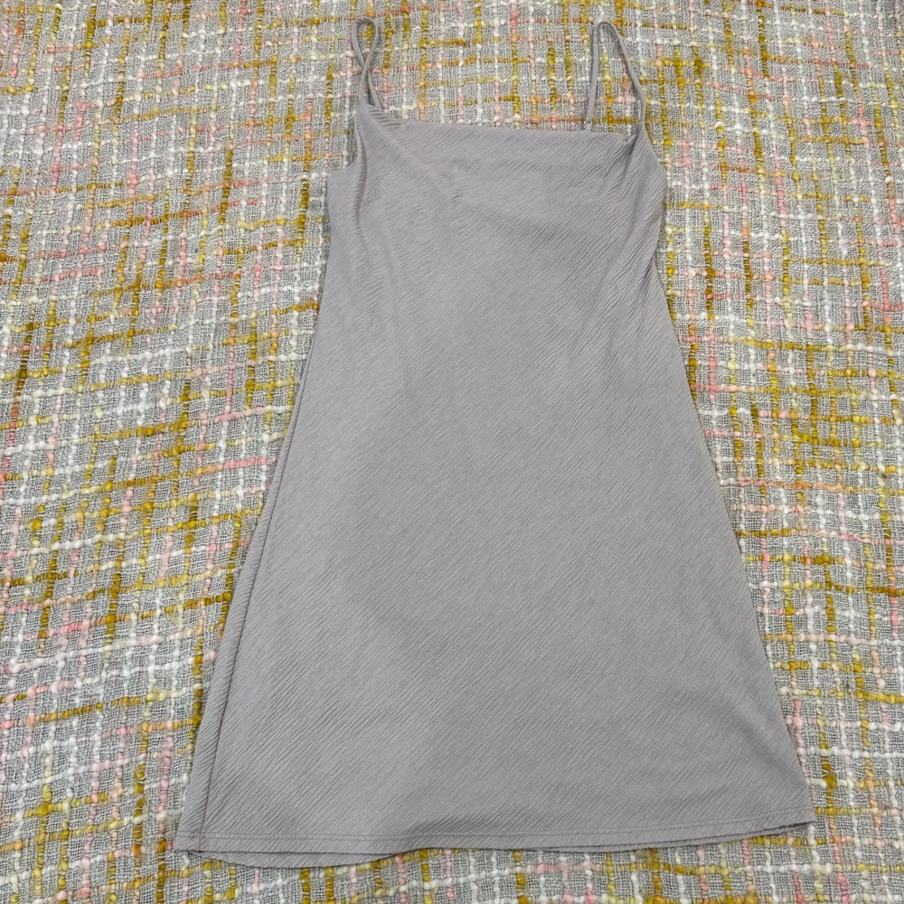 G.I.L.I. Gray Sleeveless Dress
